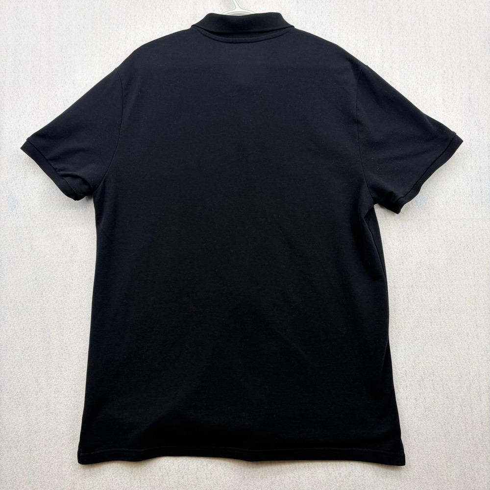 Old Navy Mens Built-In Flex Core Pique Polo Shirt Black XL 509747-00 - Picture 8 of 9